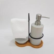 Kit banheiro/lavabo 4 peças