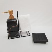 Kit banheiro/lavabo 4 peças Kit banheiro/lavabo 4 peças