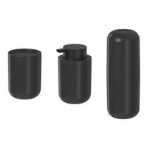 Kit Banheiro Lavabo Bold 3 Peças Organização De Pia Ou Kit Banheiro Lavabo Bold 3 Peças Organização De Pia Ou