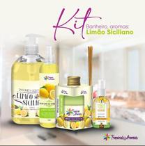 Kit Banheiro Limão Siciliano Kit Banheiro Limão Siciliano