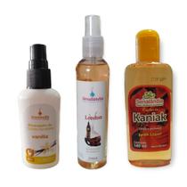 Kit Banheiro Limpeza Top 1 Bloqueador de Odor + 1 Aromatizador Spray + 1 Limpador - Envio Já