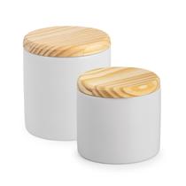 Kit banheiro porcelana porta cotonete e algodão jogo de pote Kit banheiro porcelana porta cotonete e algodão jogo de pote