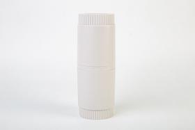 Kit Banheiro Porta Sabonete Escova Algodão 3pçs Dórico