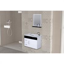 Kit Banheiro Rorato Siena ArmArio Suspenso Com Pia E Espelho Semi Montado Kit Banheiro Rorato Siena ArmArio Suspenso Com Pia E Espelho Semi Montado