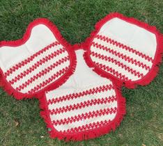 Kit banheiro - vermelho