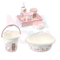 kit banho balde,bacia,kit higiene bichinhos Petit plasutil kit banho balde,bacia,kit higiene bichinhos Petit plasutil