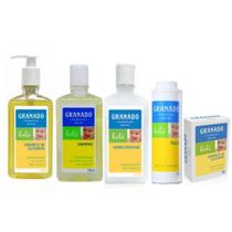 Kit Banho Bebê 05 Pçs- Granado