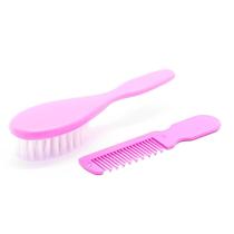 Kit Banho Bebê Escova de Cabelo e Pente - Menino e Menina