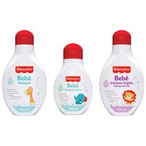 Kit Banho Bebê Fisher Price - Shampoo + Condicionador + Sabonete Líquido