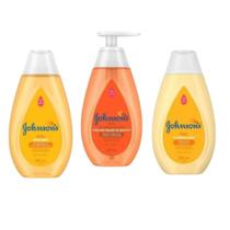 Kit Banho Bebê Johnsons 1 Sabonete Líquido de Glicerina, 1 Shampoo e 1 Condicionador 200ml Johnson Baby 3 Produtos