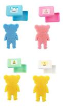 Kit Banho Bebê Saboneteira com Tampa Infantil + Esponja Suave Kit Banho Bebê Saboneteira com Tampa Infantil + Esponja Suave