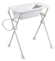 Kit Banho Burigotto Banheira com Suporte e Assento Redutor Branco