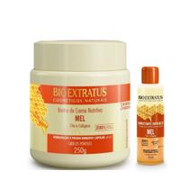 Kit Banho de Creme Mel Bio Extratus 250g +Umectante Bifásico