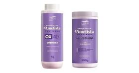 Kit Banho De Lua Ametista Platinado Capilar Essência Show