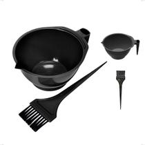 Kit banho de lua tintura hidratação tigela cumbuca + pincel
