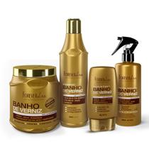 Kit Banho de Verniz Completo Forever Liss
