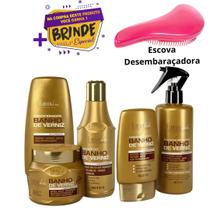 Kit Banho de Verniz Pequeno 5 Peças Original!