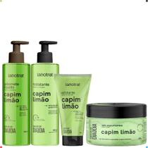 Kit Banho Dia a Dia Capim Limão Com 4 Maravilhosos Produtos - Labotrat