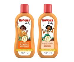 Kit Banho Huggies Cachos Unissex Infantil Shampoo + Condicionador 360 Ml Kit Banho Huggies Cachos Unissex Infantil Shampoo + Condicionador 360 Ml