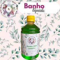 Kit Banho liquido 500ml + caixa de defumador com 10 unidades limpeza e proteção