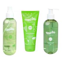 Kit Banho Melu Sabonete Liquido Body Splash Hidratante Corporal