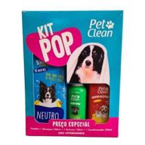 Kit Banho Pet Clean Para Cachorros Cães e Gatos