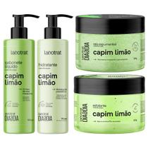 Kit Banho Premium Labotrat Capim Completo 4 Produtos C/ Sais Cheiro De Fruta Corpo E Rosto Kit Banho Premium Labotrat Capim Completo 4 Produtos C/ Sais Cheiro De Fruta Corpo E Rosto