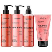 Kit Banho Premium Labotrat Melancia Completo 4 Produtos C/ Body Splash Cheiro De Fruta Corpo E Rosto Kit Banho Premium Labotrat Melancia Completo 4 Produtos C/ Body Splash Cheiro De Fruta Corpo E Rosto