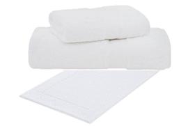 Kit Banho Rosto Piso 3 Pçs América Algodão Egípcio