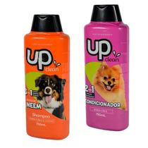 Kit Banho Shampoo Pet 750ml + Condicionador Pet 750ml Up Clean