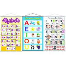 Kit Banners Alfabeto 4 Letras + Vogais + Numerais 120x65cm Kit Banners Alfabeto 4 Letras + Vogais + Numerais 120x65cm