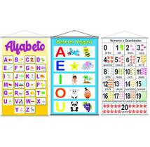 Kit Banners Alfabeto 4 Letras + Vogais + Numerais 80x50cm