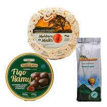 Kit Bão di Mais da Conta ( Canastra + Figo Ramy + Café)