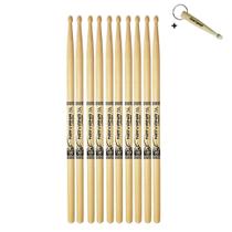 Kit Baquetas 5 Pares Nirvana Eco Bio Liverpool + Brinde Kit Baquetas 5 Pares Nirvana Eco Bio Liverpool + Brinde