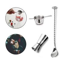 Kit Bar 2 Dosador Bebidas Drinks Inox Dose 25/50ml + Bailarina