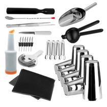 Kit Bar Profissional 4 Bartender 24 Peças Barman Pepper