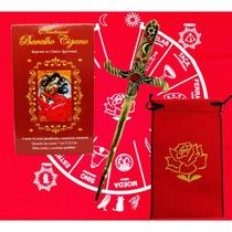 Kit Baralho Cigano + Toalha + Estojo + Athame Kit Baralho Cigano + Toalha + Estojo + Athame