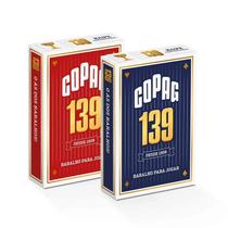 Kit Baralho Copag 139 Tradicional Naipe Convencional Azul e Vermelho Kit Baralho Copag 139 Tradicional Naipe Convencional Azul e Vermelho