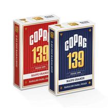 Kit Baralho Copag 139 Tradicional Naipe Grande Azul e Vermelho Kit Baralho Copag 139 Tradicional Naipe Grande Azul e Vermelho