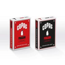 Kit Baralho Copag Pinguim Desde 1908 Azul e Vermelho