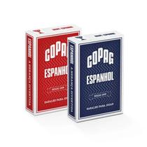 Kit baralho espanhol naipe espanhol copag cartas jogo truco