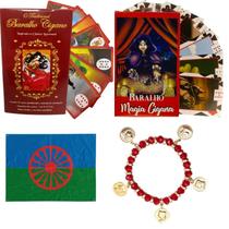 KIT Baralhos Cigano Plastificado + Bandeira + Pulseira KIT Baralhos Cigano Plastificado + Bandeira + Pulseira