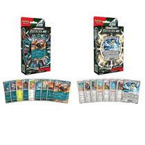 Kit Baralhos Pokémon Batalha ex Melmetal e Houndoom 60 Cartas Cada