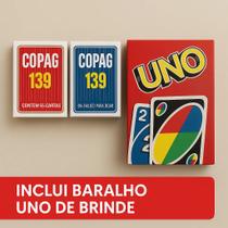 Kit Baralhos Premium Copag 139 2 Maços + Uno (brinde) Kit Baralhos Premium Copag 139 2 Maços + Uno (brinde)
