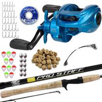 Kit Barato Carretilha Montana Vara Pro Staff 8-17 Acessórios