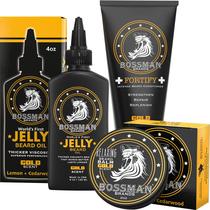 Kit Barba Bossman Essentials - Bálsamo Condicionador com Óleo de Barba Kit Barba Bossman Essentials - Bálsamo Condicionador com Óleo de Barba