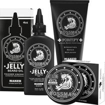 Kit Barba Bossman Essentials - Bálsamo Condicionador com Óleo de Barba