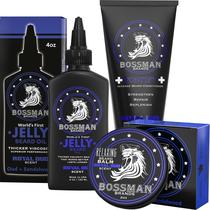 Kit Barba Bossman Essentials - Bálsamo Condicionador com Óleo de Barba