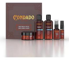 Kit Barba Cabelo Bigode Oceano Condado Refrescante 5 Itens