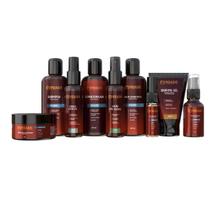 Kit Barba Oceano Completo Masculino Antiqueda Crescimento Presente